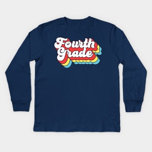 Fourth Grade Kids Long Sleeve T-Shirt